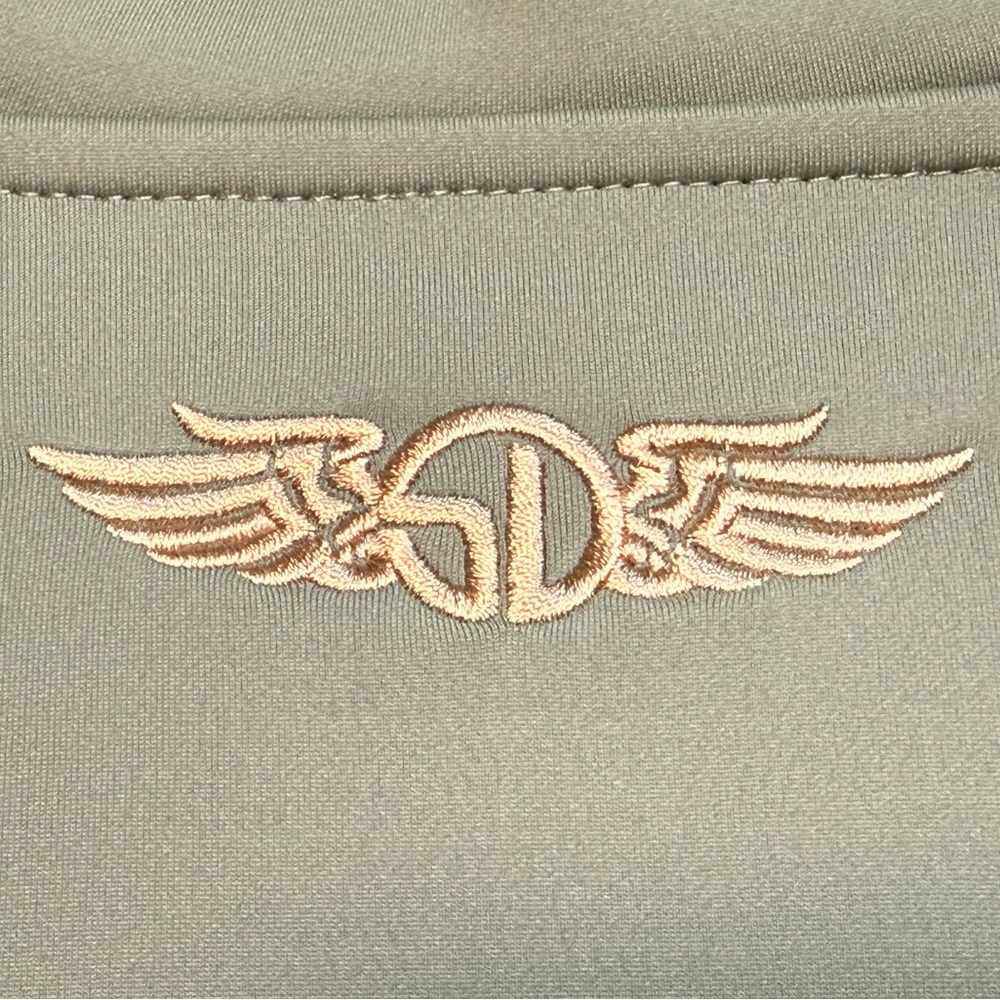 New Nwot Straight Down Men's Green Tan Hoodie Swe… - image 7